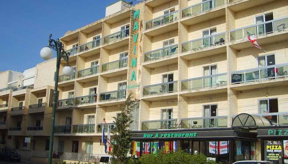 Mavina Hotel & Apartments Buġibba Kültér fotó