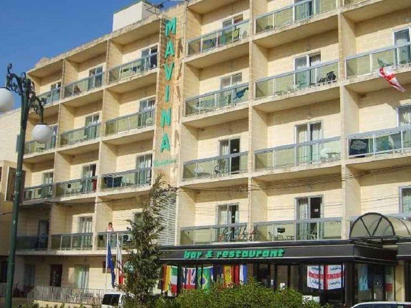 Mavina Hotel & Apartments Buġibba Kültér fotó