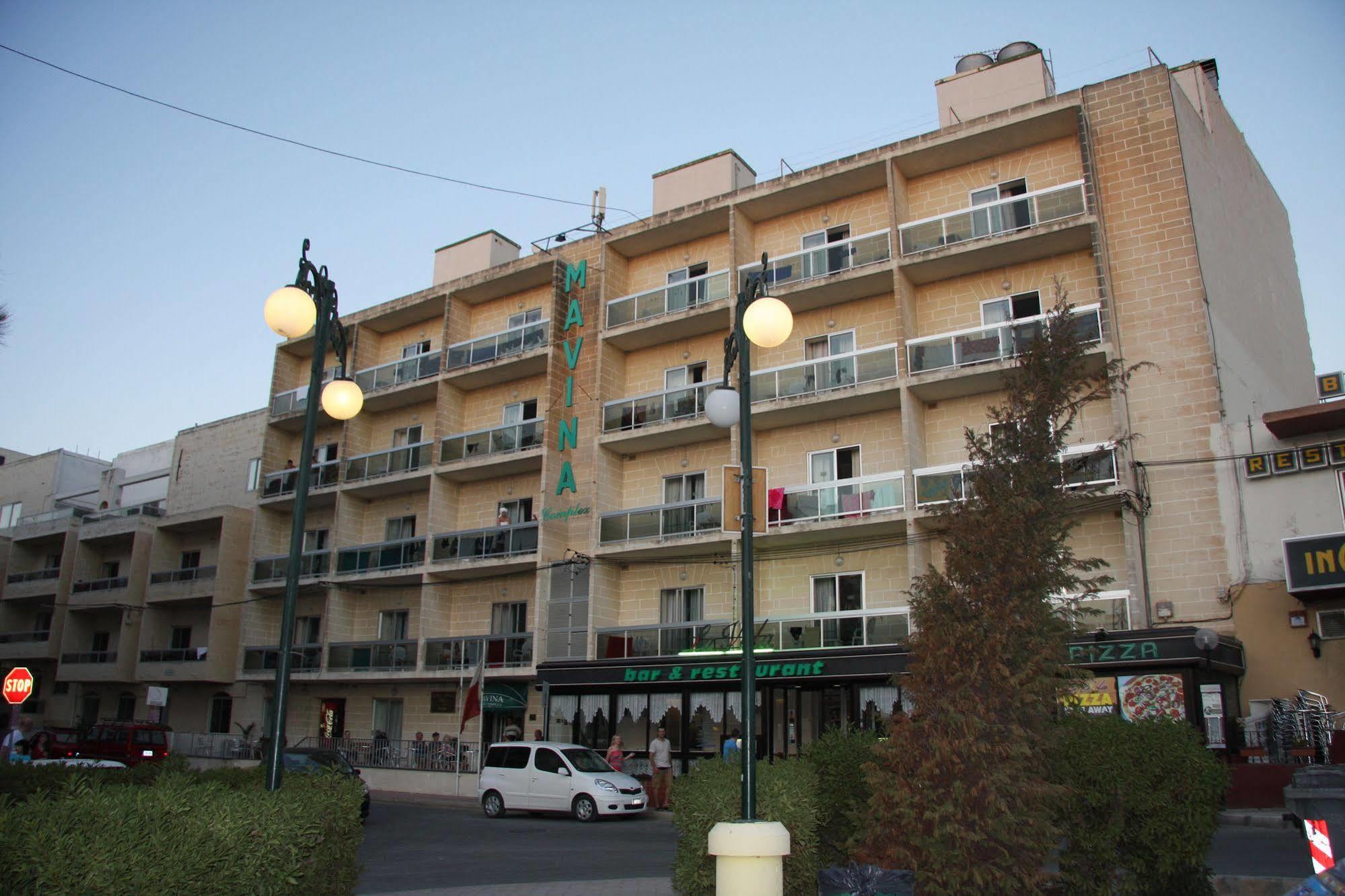 Mavina Hotel & Apartments Buġibba Kültér fotó